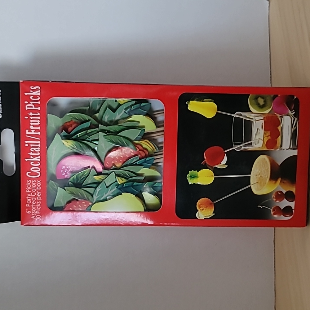 COCKTAIL  FRUIT PARTY PICKS